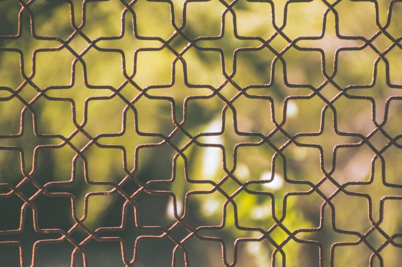 Metal Fence Pattern