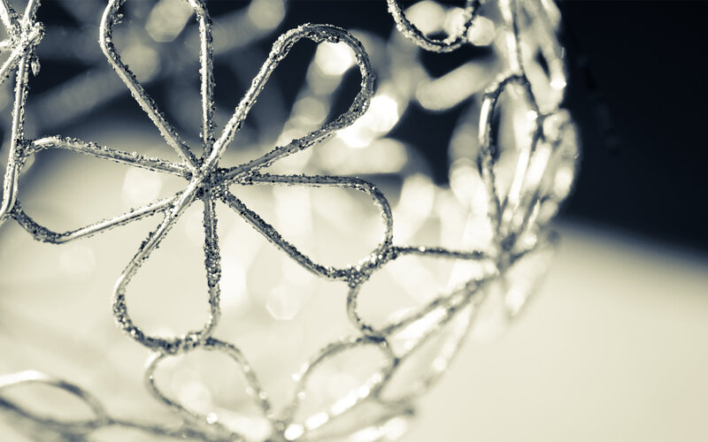 Metal Flower Decoration