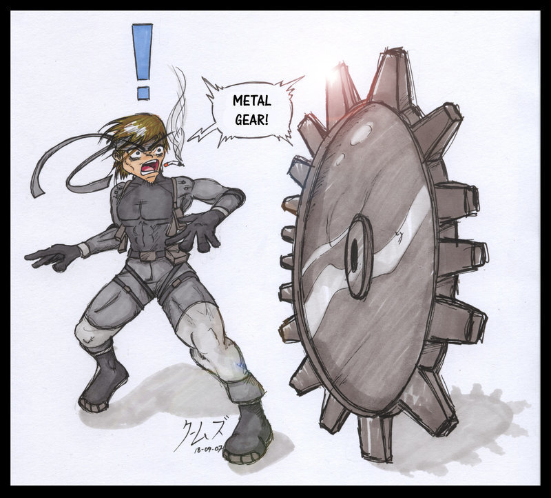 Metal Gear character sketch