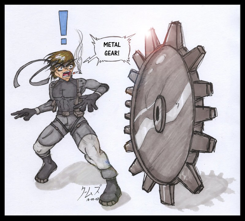 Metal Gear character sketch