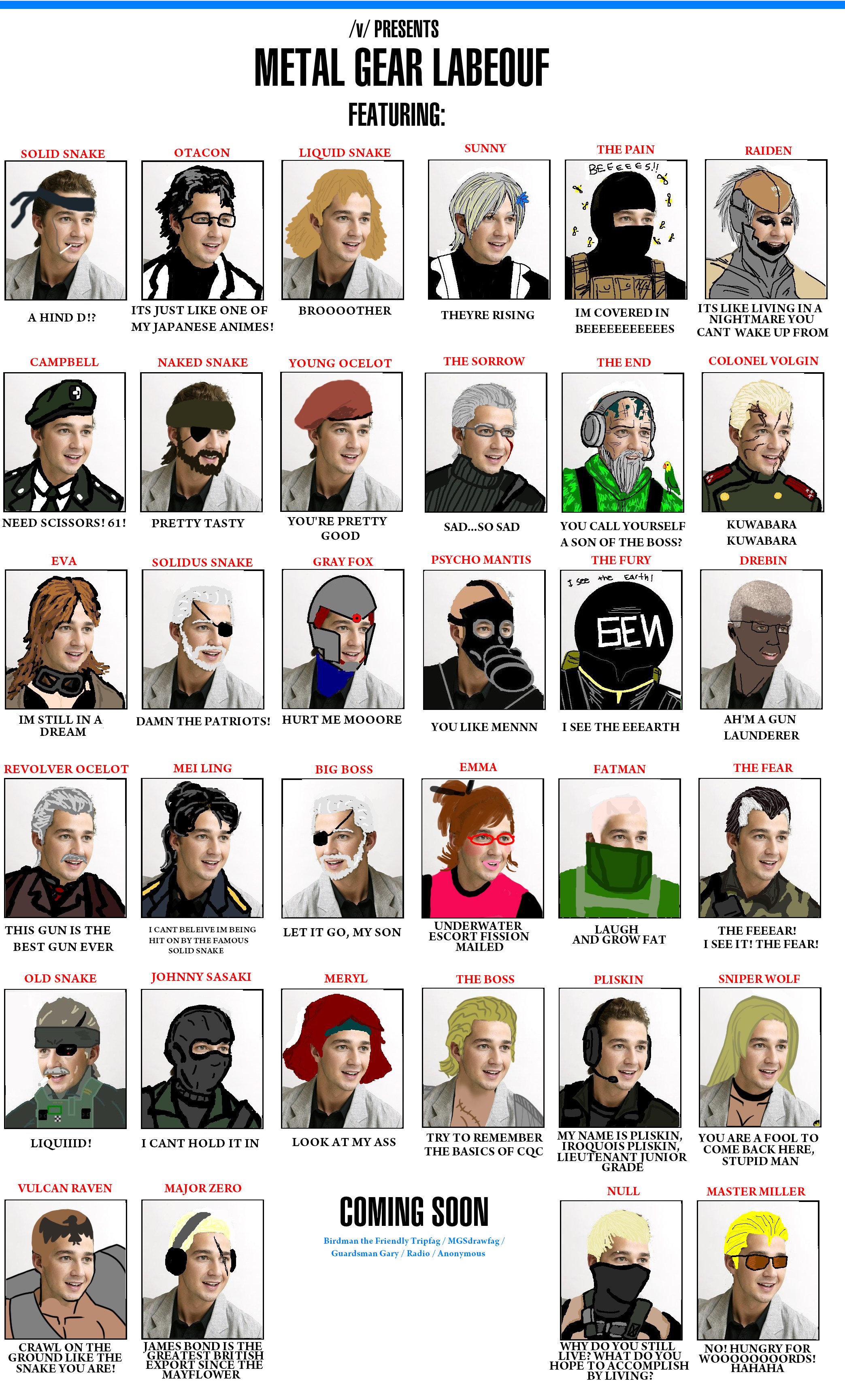 Metal Gear Labouf meme