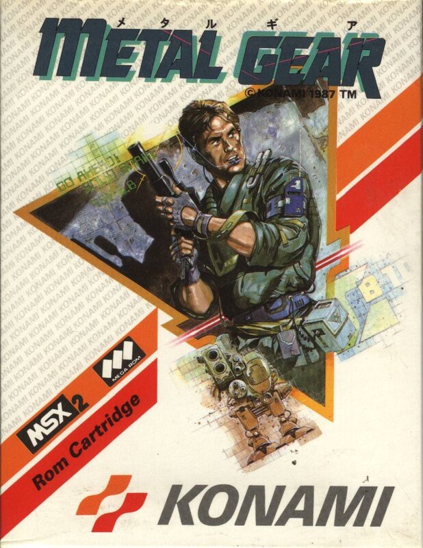 Metal Gear MSX2 game cover