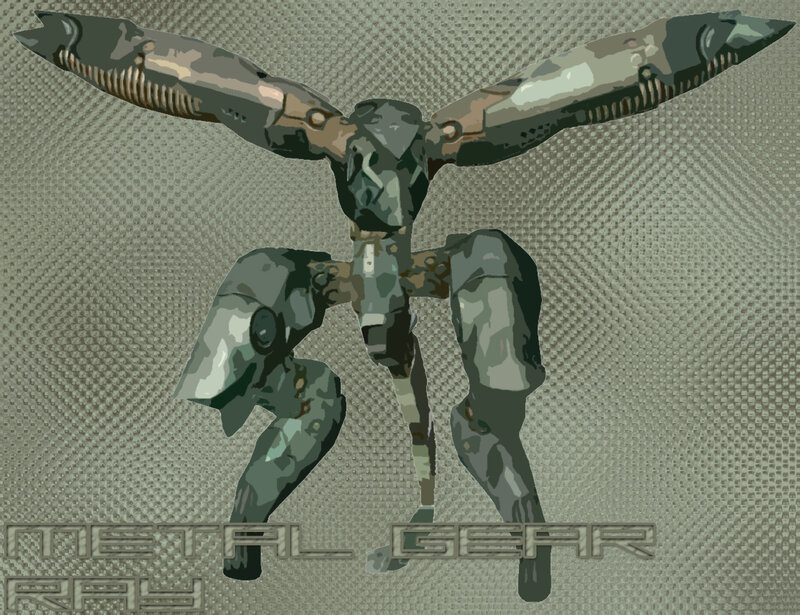 Metal Gear Ray concept art