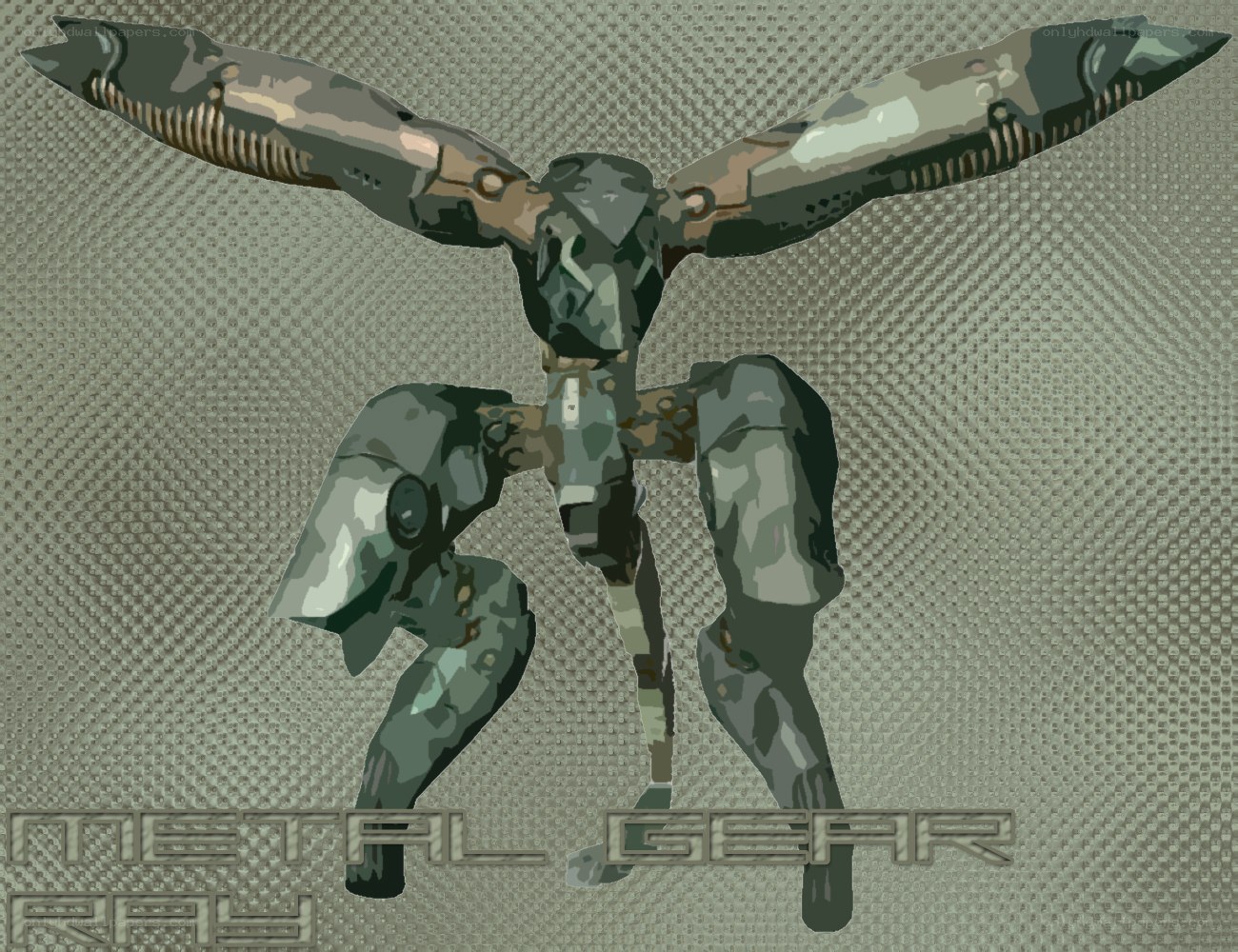 Metal Gear Ray concept art