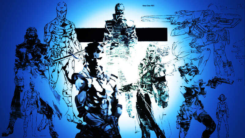 Metal Gear REX concept art