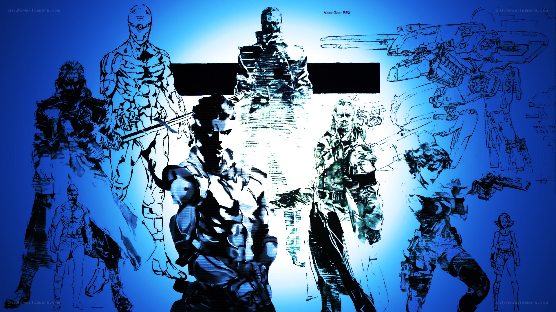 Metal Gear REX concept art