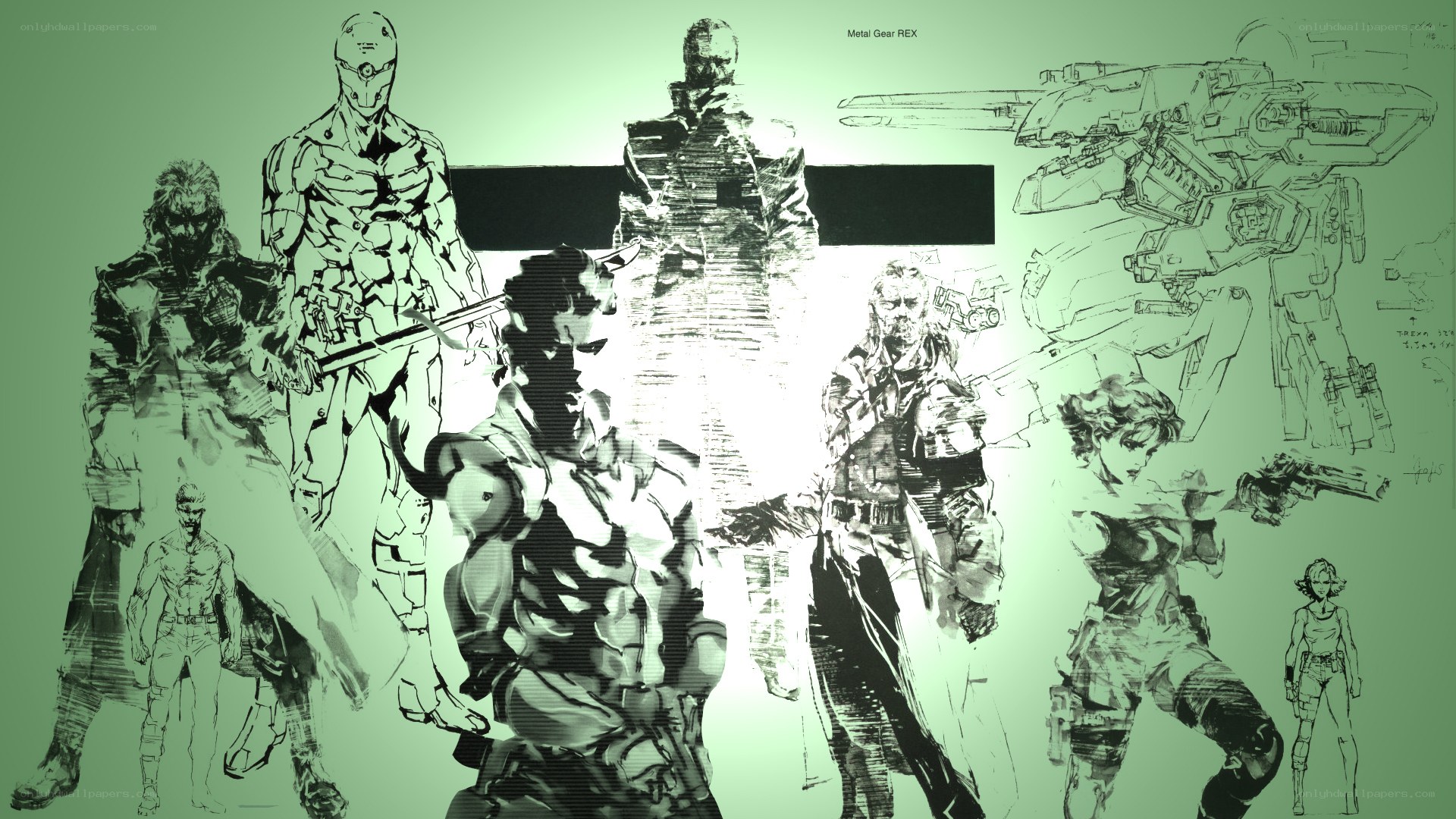 Metal Gear REX concept art