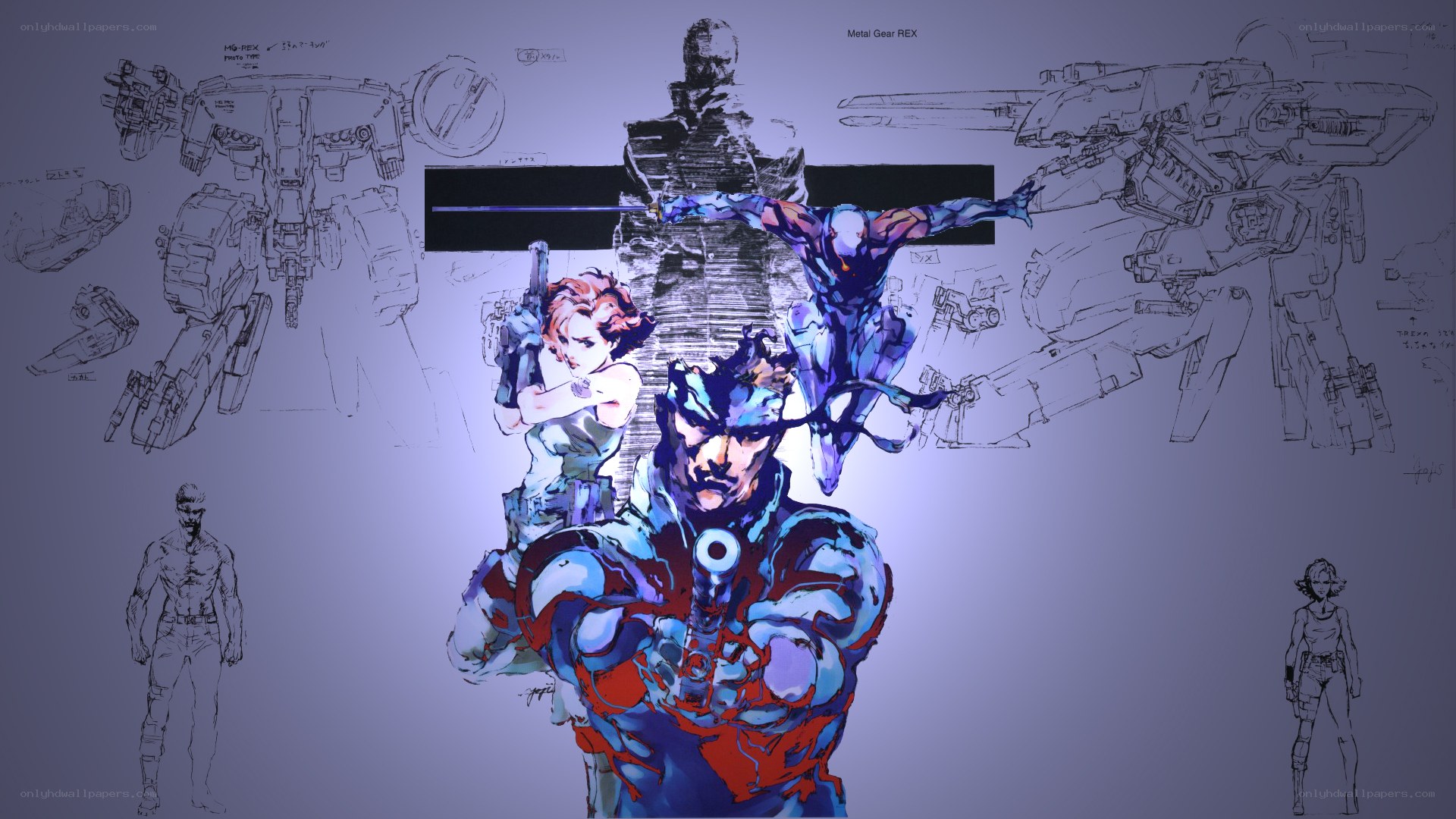 Metal Gear REX concept art