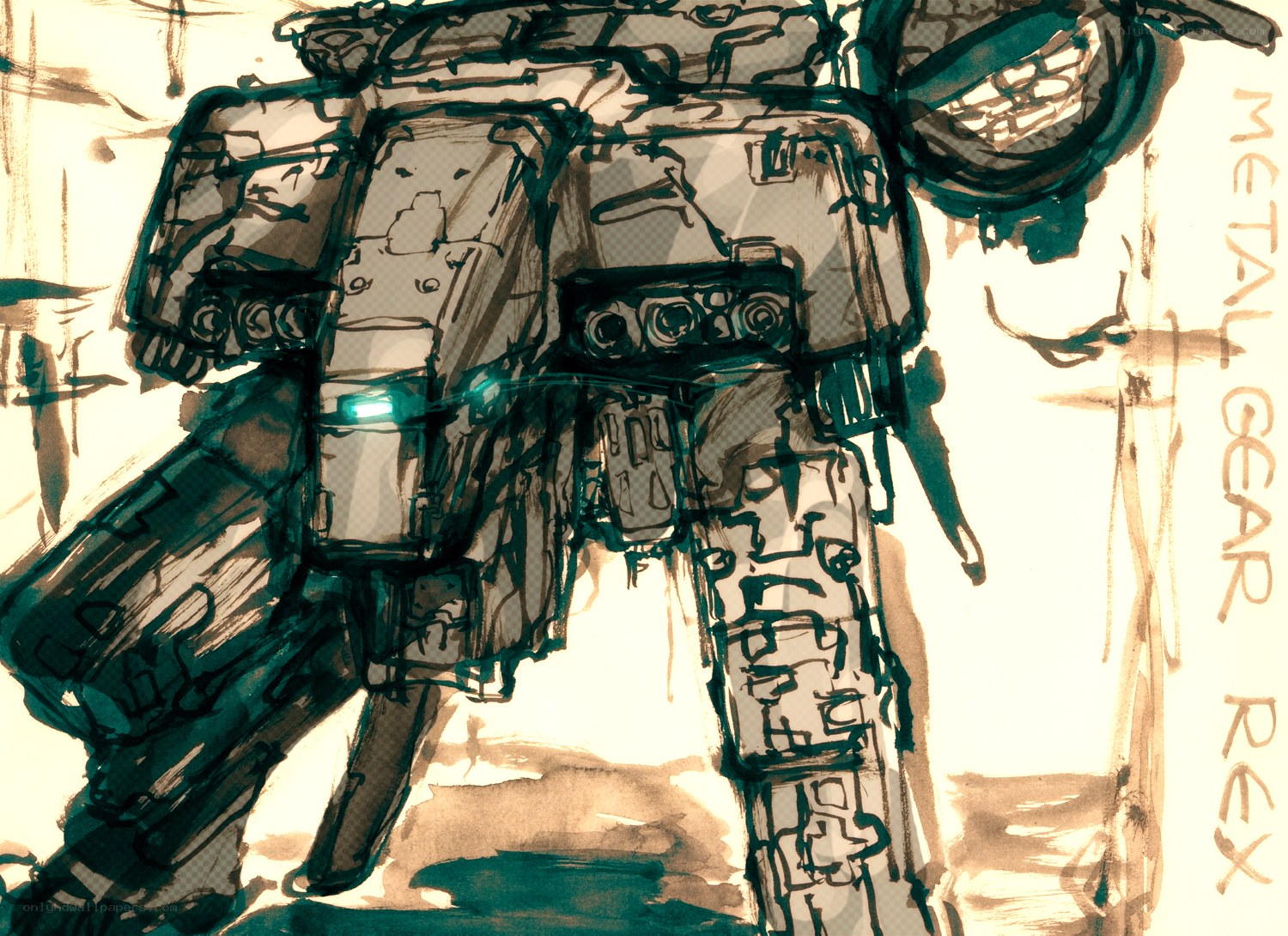 Metal Gear Rex sketch