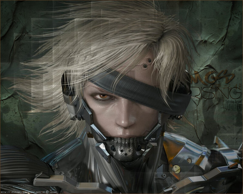 Metal Gear Rising character portrait