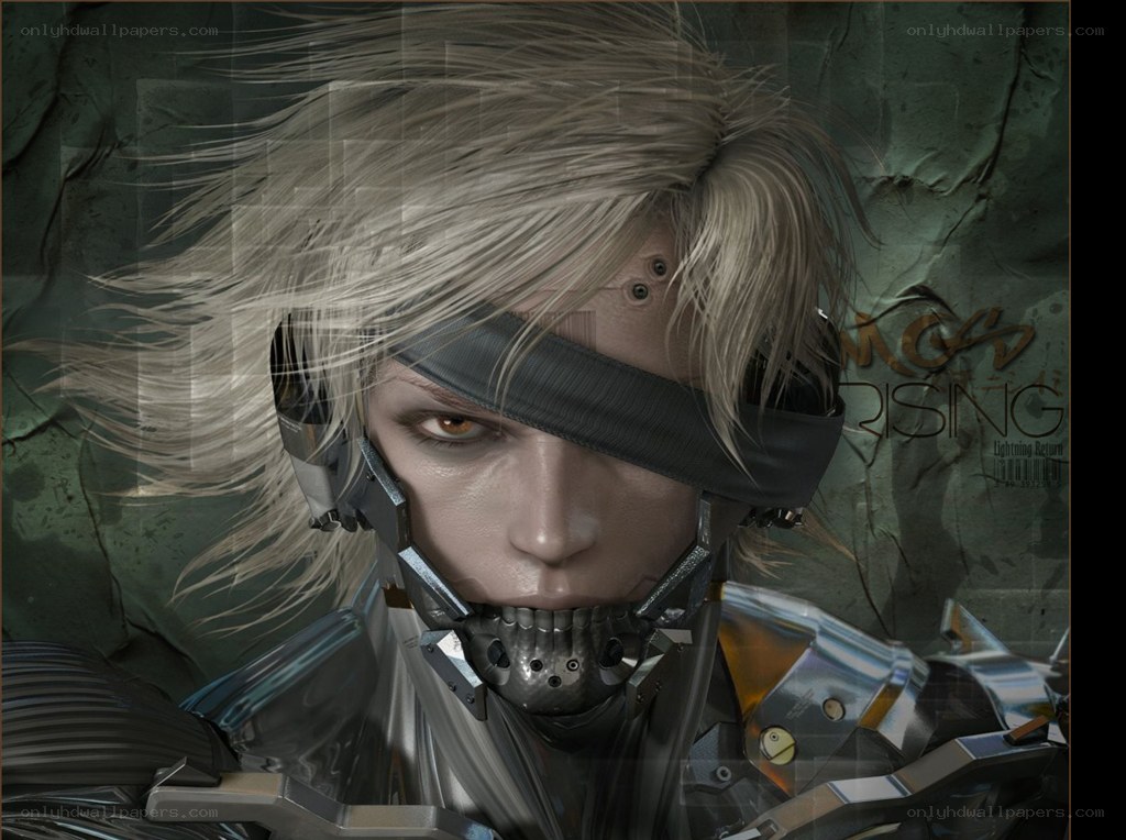 Metal Gear Rising character portrait