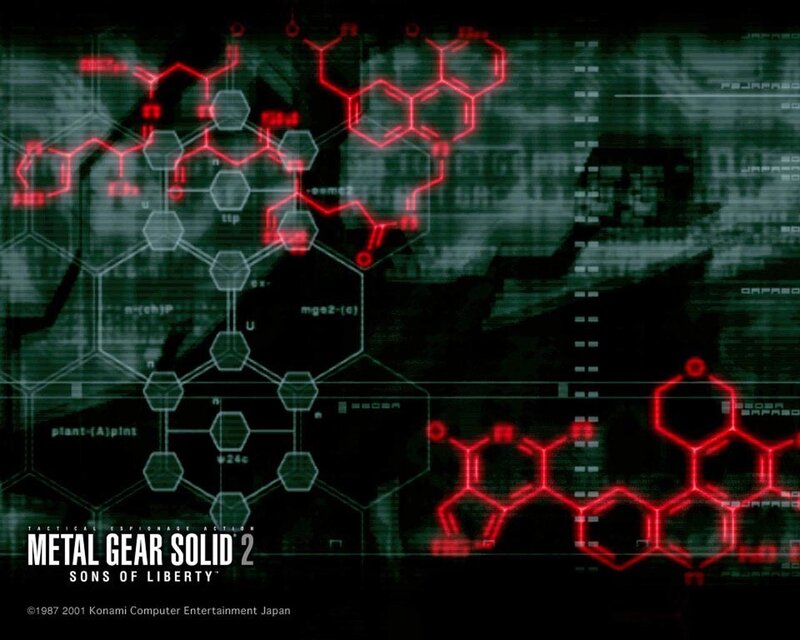 Metal Gear Solid 2 promotional art