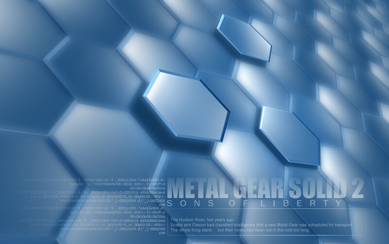 Metal Gear Solid 2 title screen