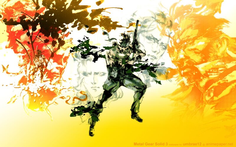 Metal Gear Solid 3 artwork