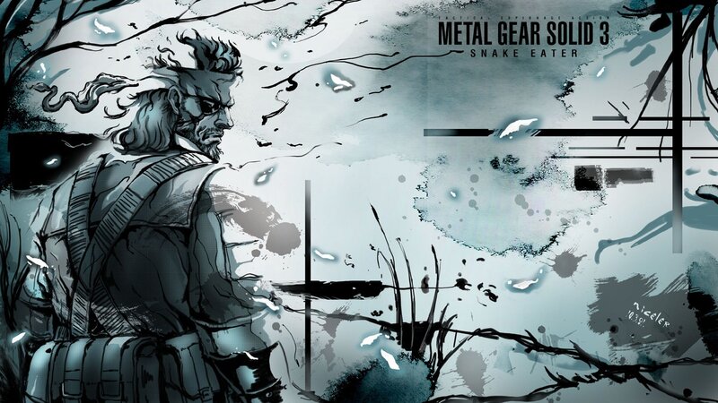 Metal Gear Solid 3 Snake Eater artwork