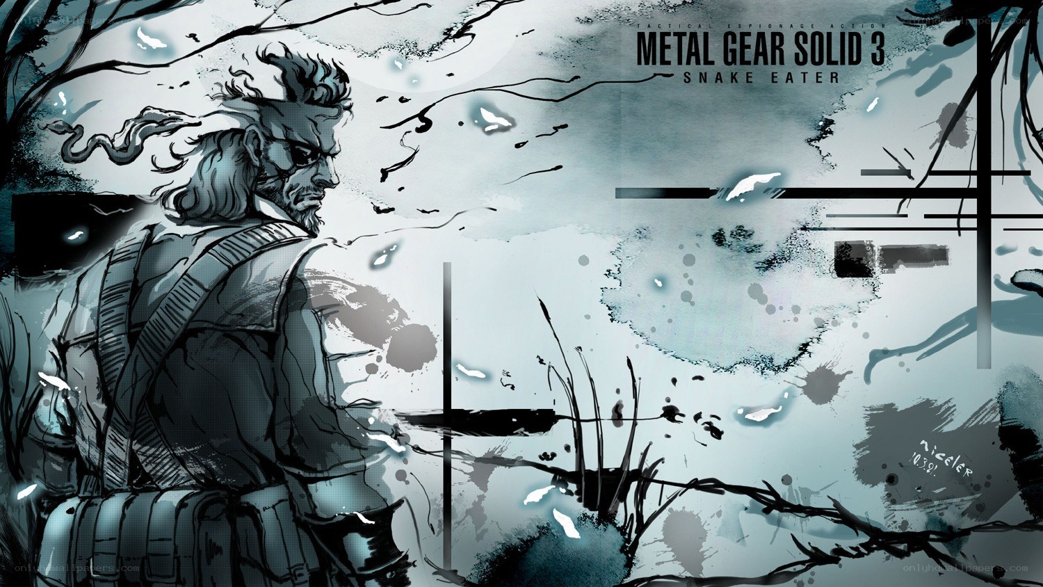 Metal Gear Solid 3 Snake Eater artwork