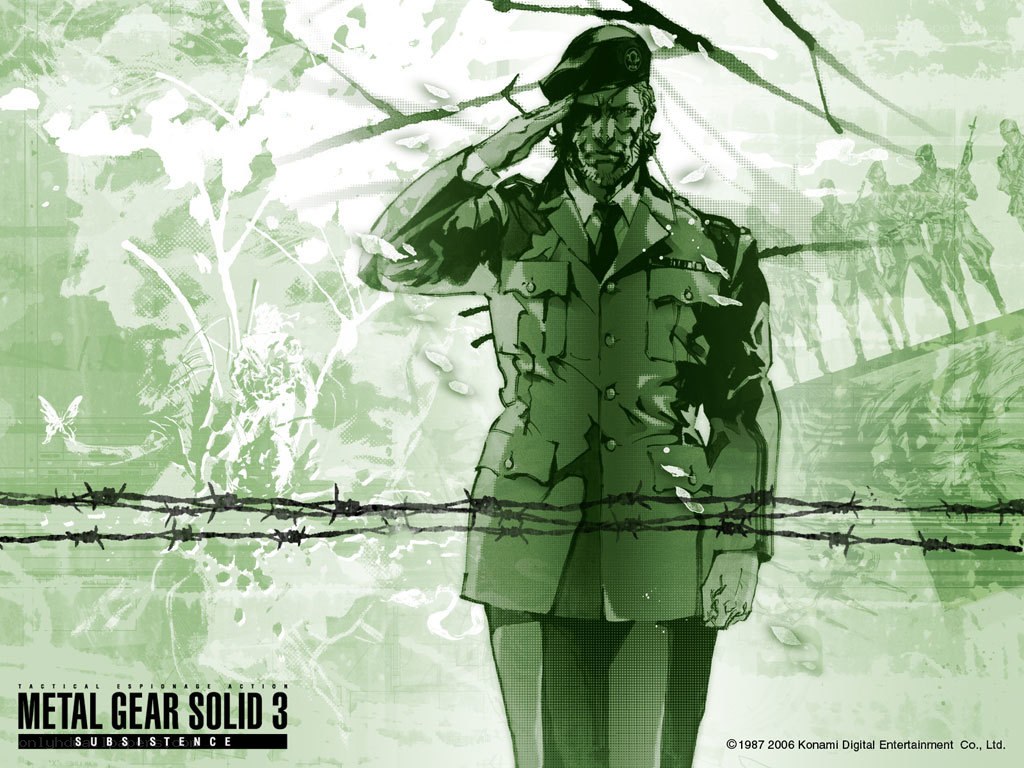 Metal Gear Solid 3: Subsistence artwork