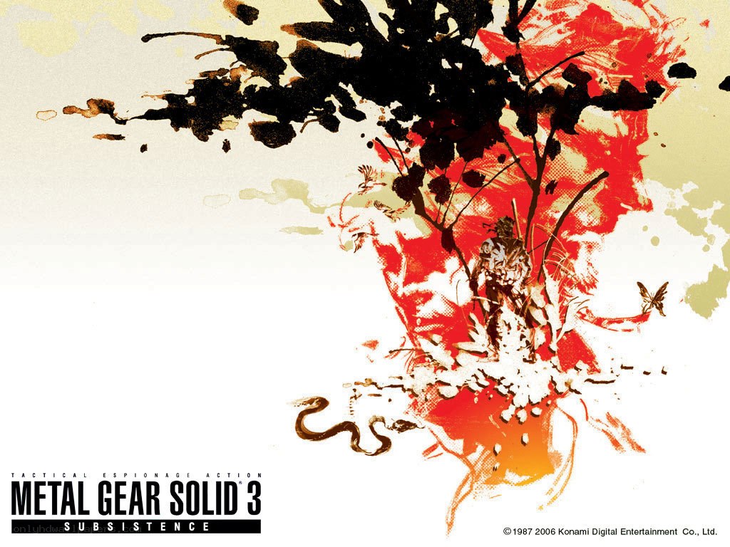Metal Gear Solid 3 Subsistence artwork
