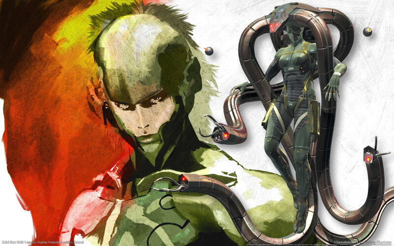 Metal Gear Solid 4 artwork