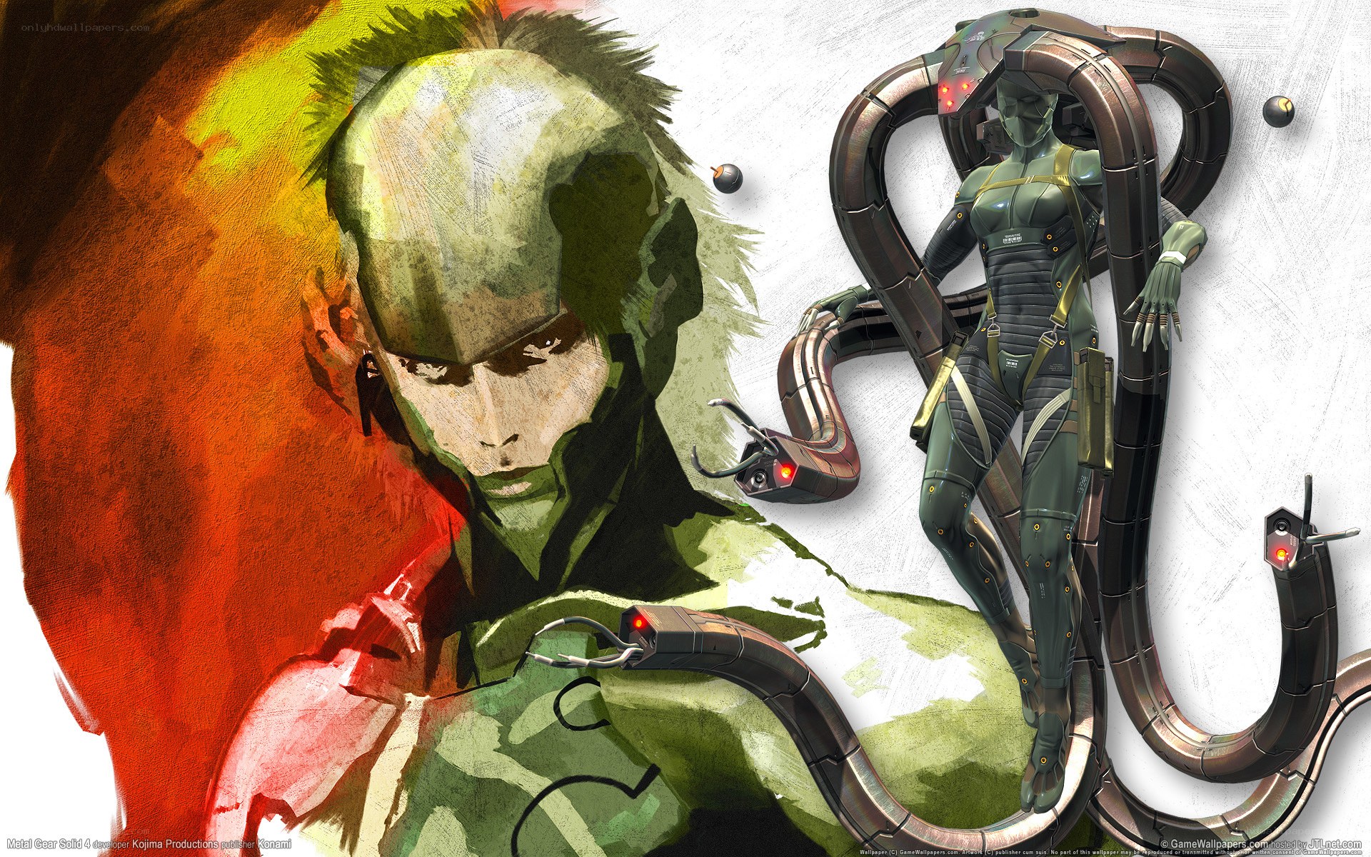 Metal Gear Solid 4 artwork