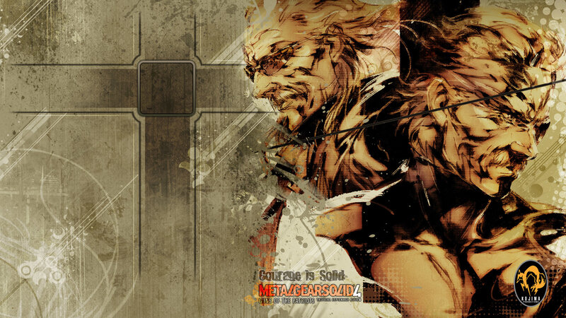 Metal Gear Solid 4 artwork