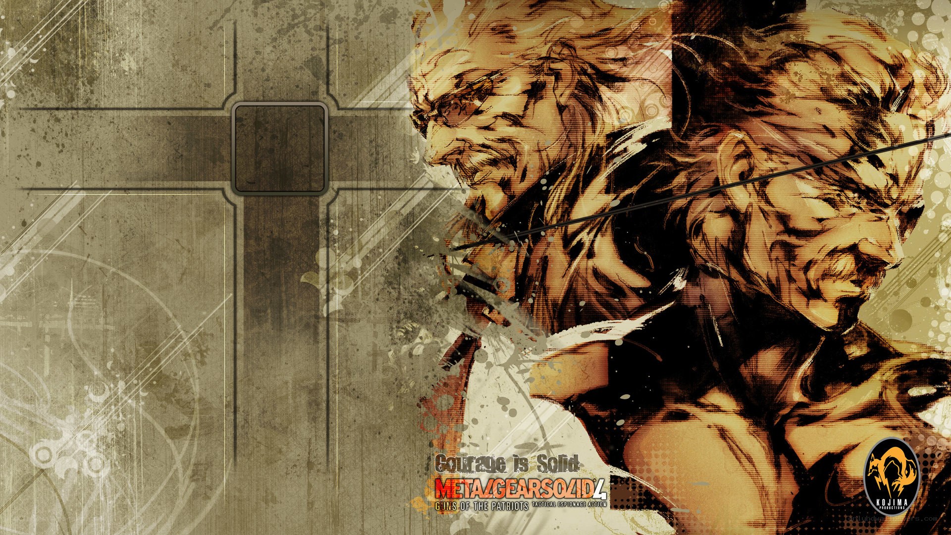 Metal Gear Solid 4 artwork