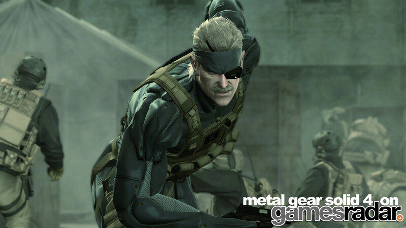 Metal Gear Solid 4 character scene