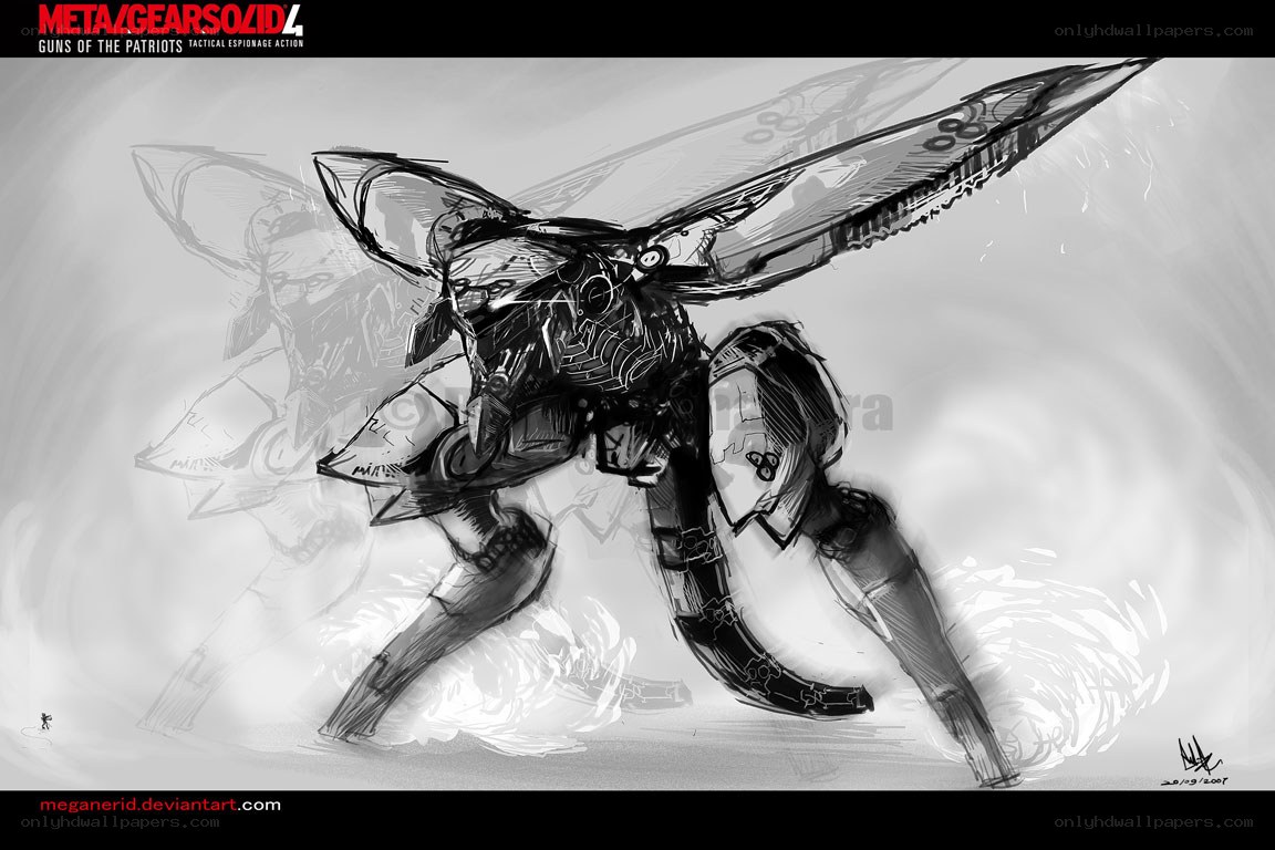 Metal Gear Solid 4 concept art