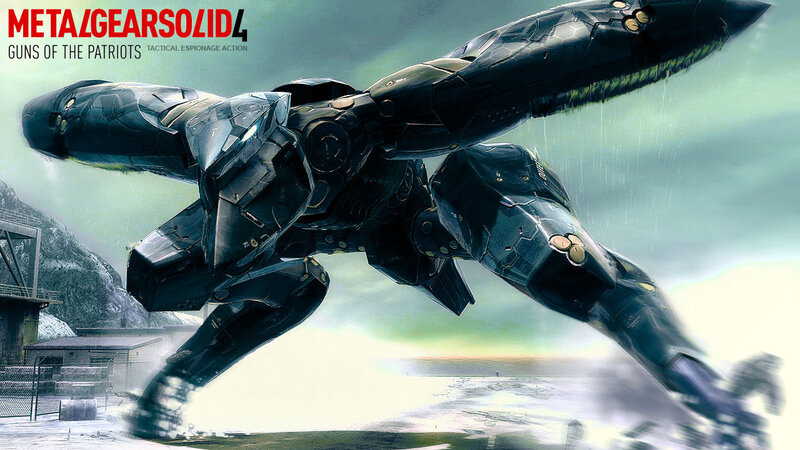 Metal Gear Solid 4 concept art