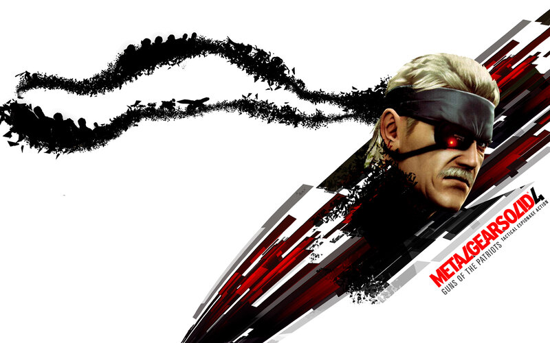 Metal Gear Solid 4 promotional art