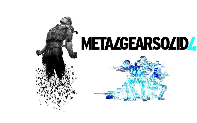 Metal Gear Solid 4 promotional art