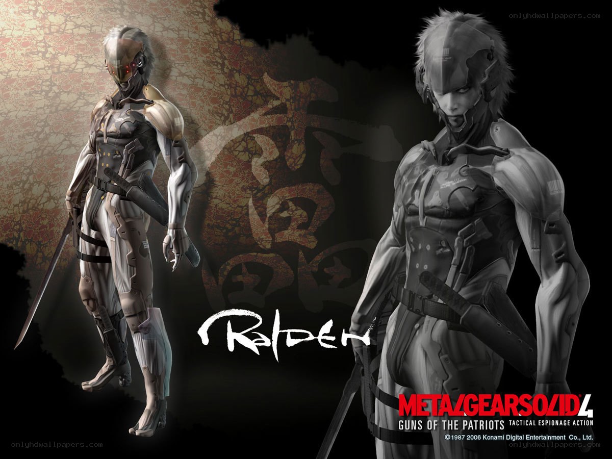Metal Gear Solid 4 promotional art