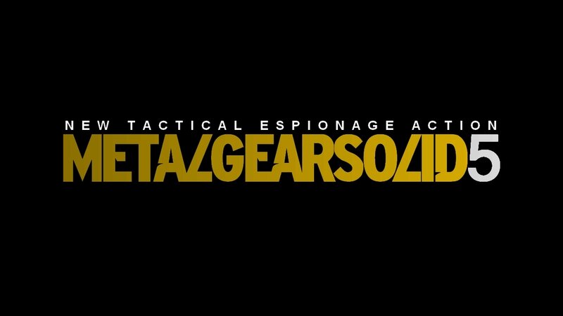 Metal Gear Solid 5 title screen