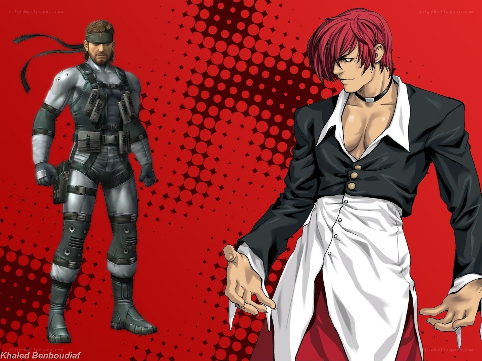 Metal Gear Solid and Kyo Kusanagi