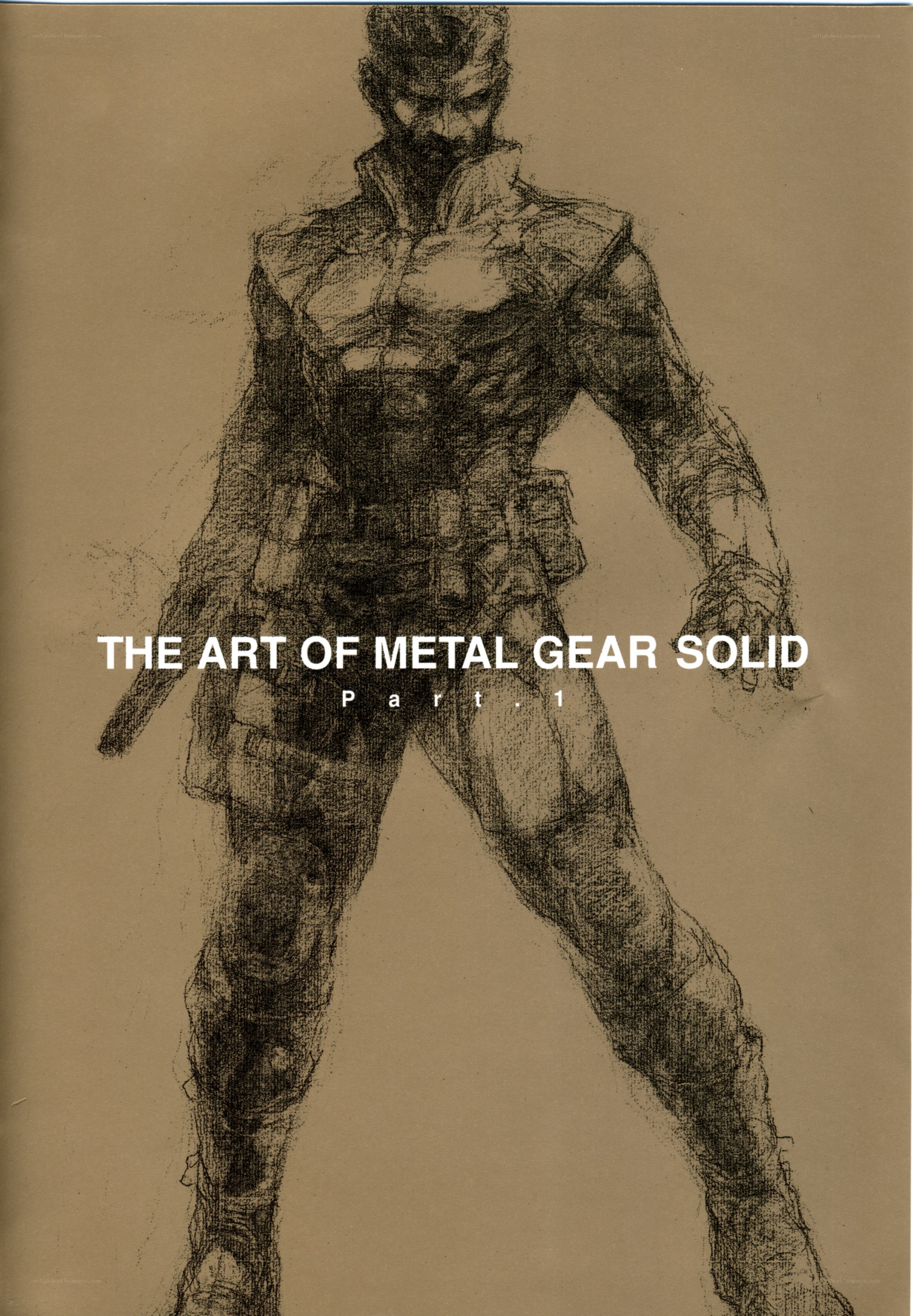 Metal Gear Solid art book cover