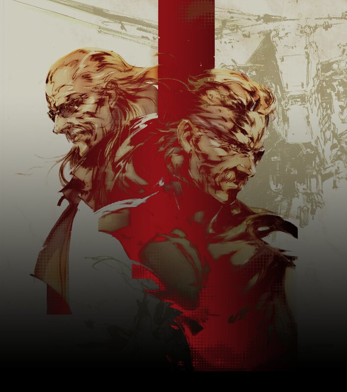 Metal Gear Solid art illustration