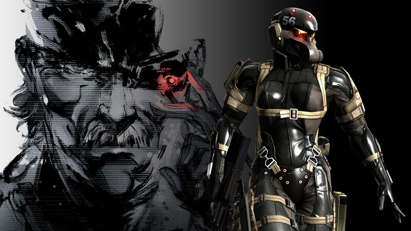 Metal Gear Solid character art