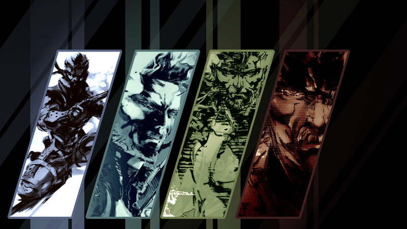 Metal Gear Solid character art