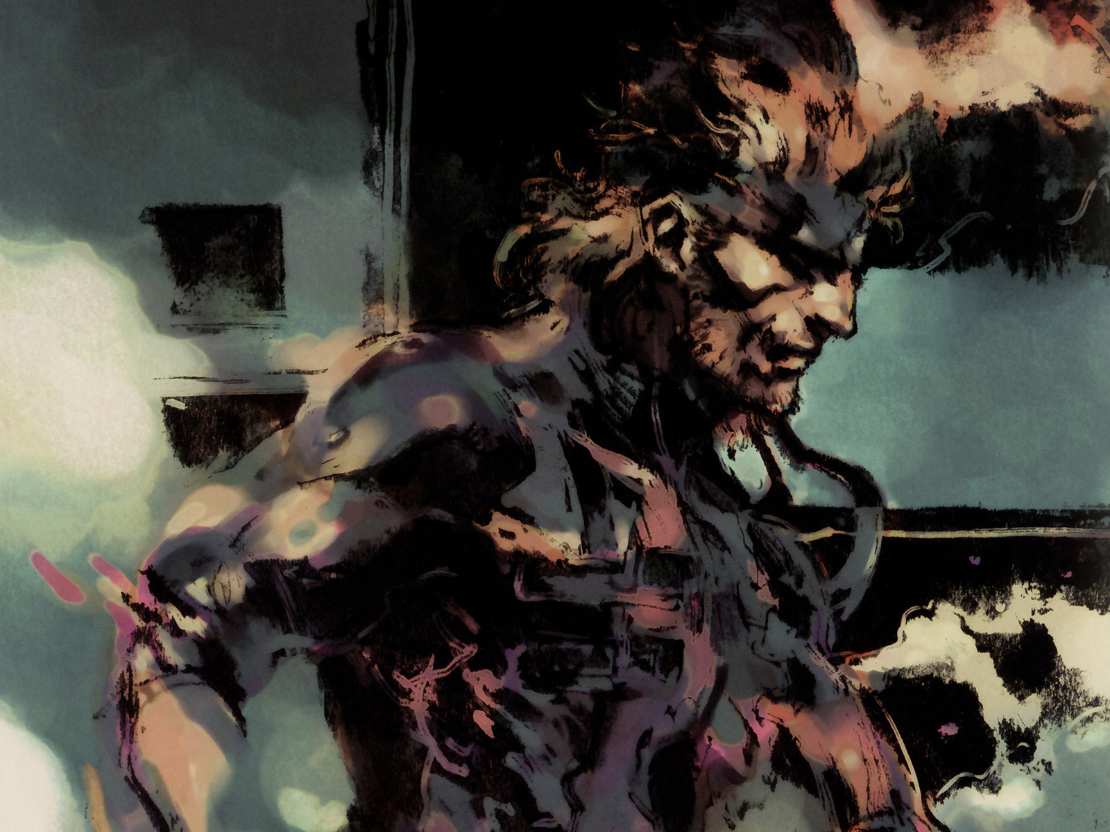 Metal Gear Solid character art
