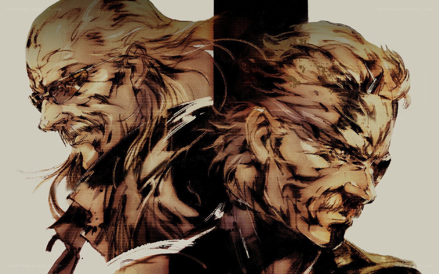 Metal Gear Solid character art