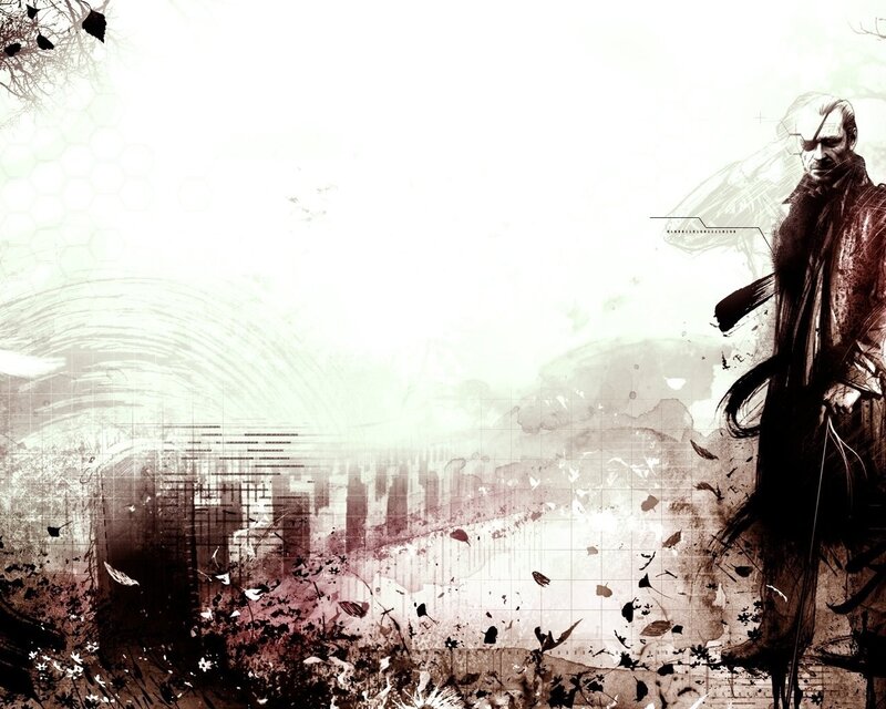 Metal Gear Solid character art