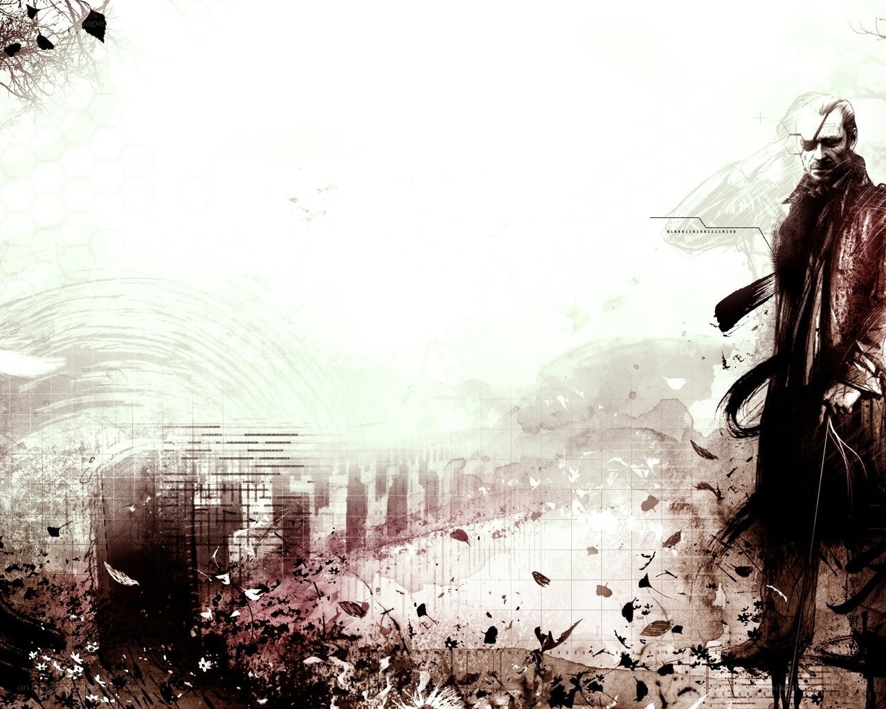 Metal Gear Solid character art