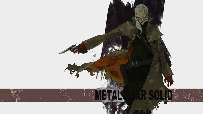 Metal Gear Solid character art