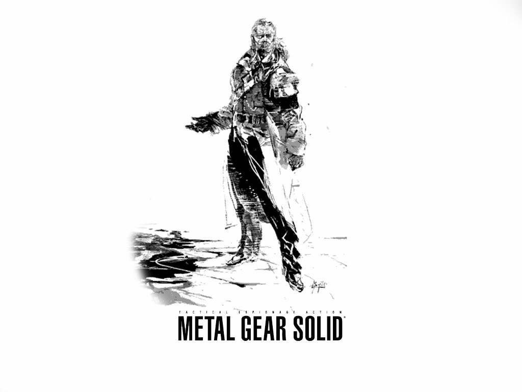 Metal Gear Solid character art