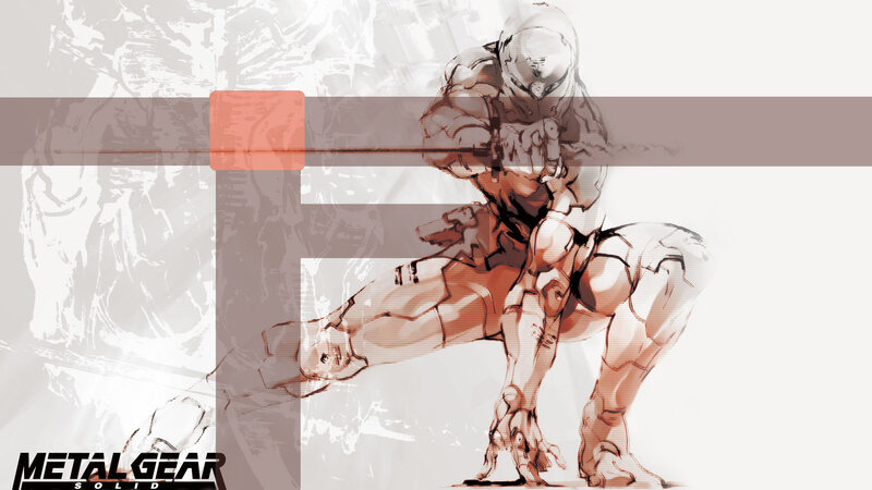 Metal Gear Solid character art