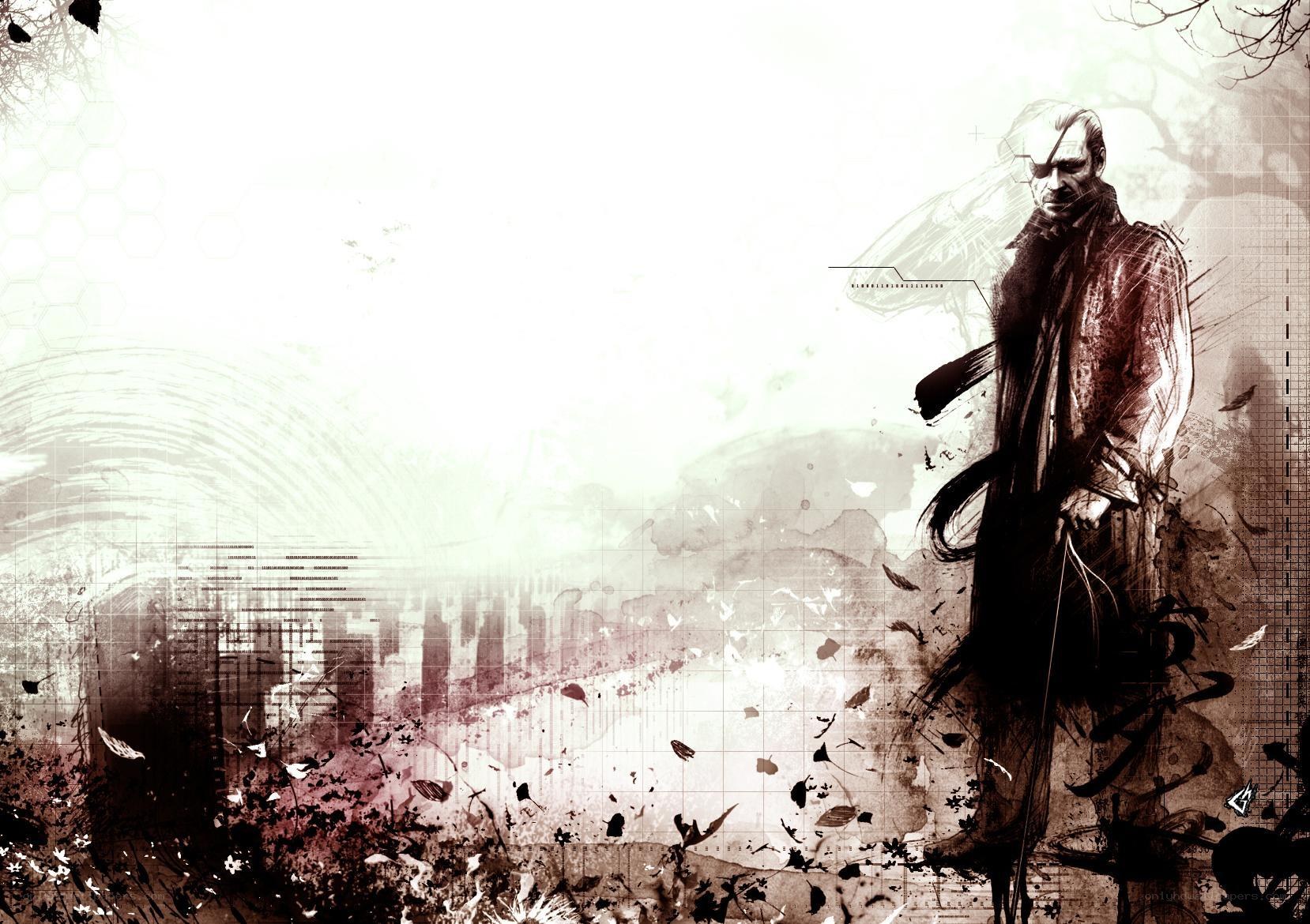 Metal Gear Solid character art