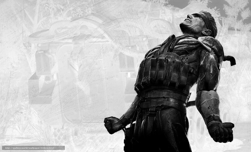 Metal Gear Solid character artwork
