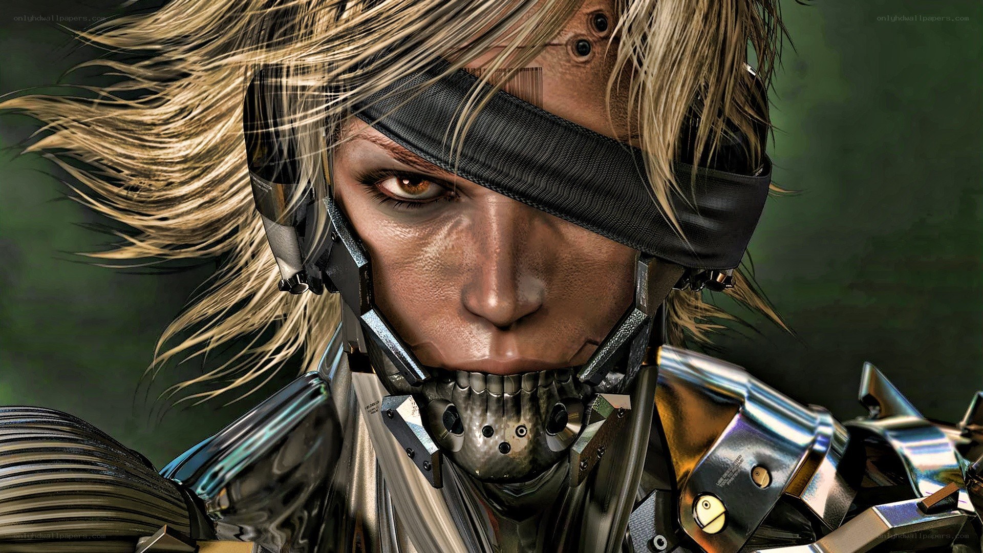 Metal Gear Solid character close-up