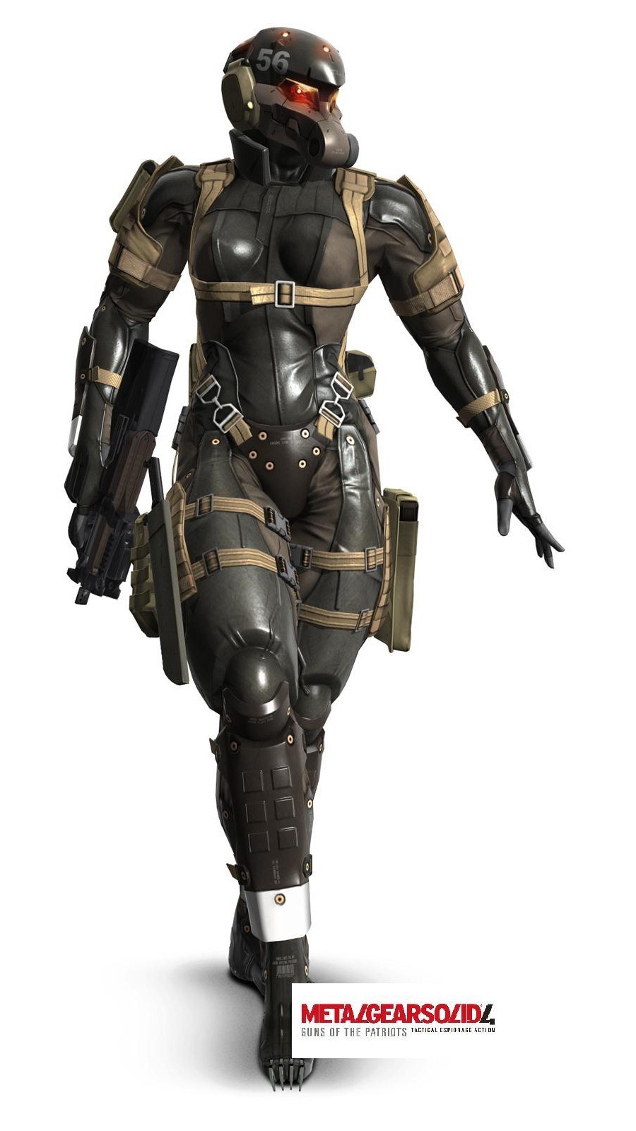 Metal Gear Solid character concept art
