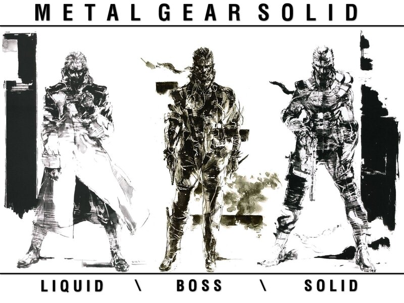 Metal Gear Solid character evolution